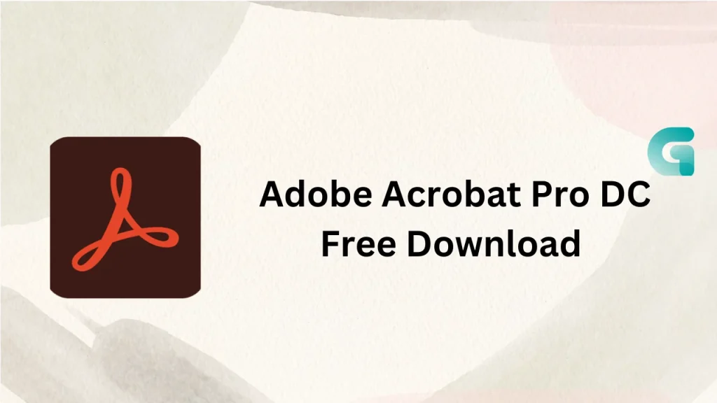 Adobe Acrobat Pro DC free download 