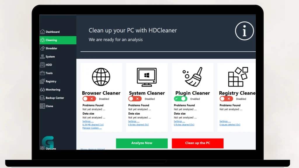 HDCleaner Free Download Full Version For Windows Multilingual