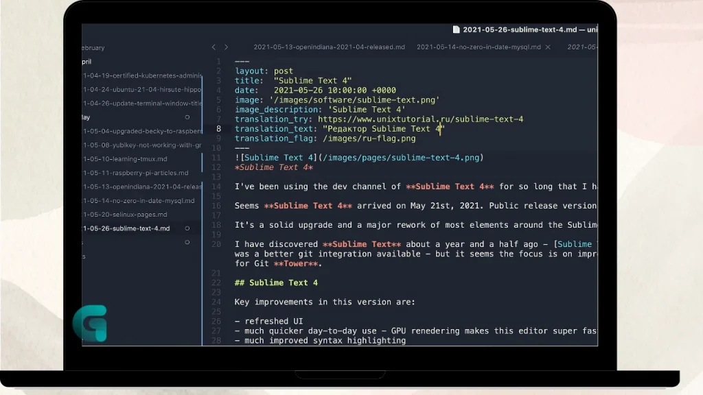 Sublime Text 4 Build free download