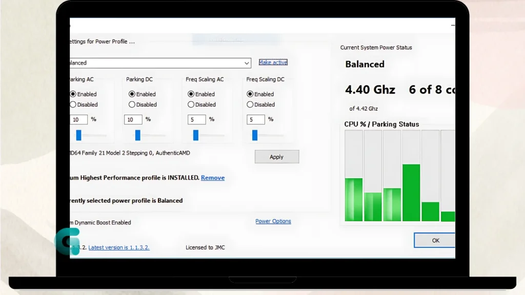 Bitsum ParkControl Pro free download