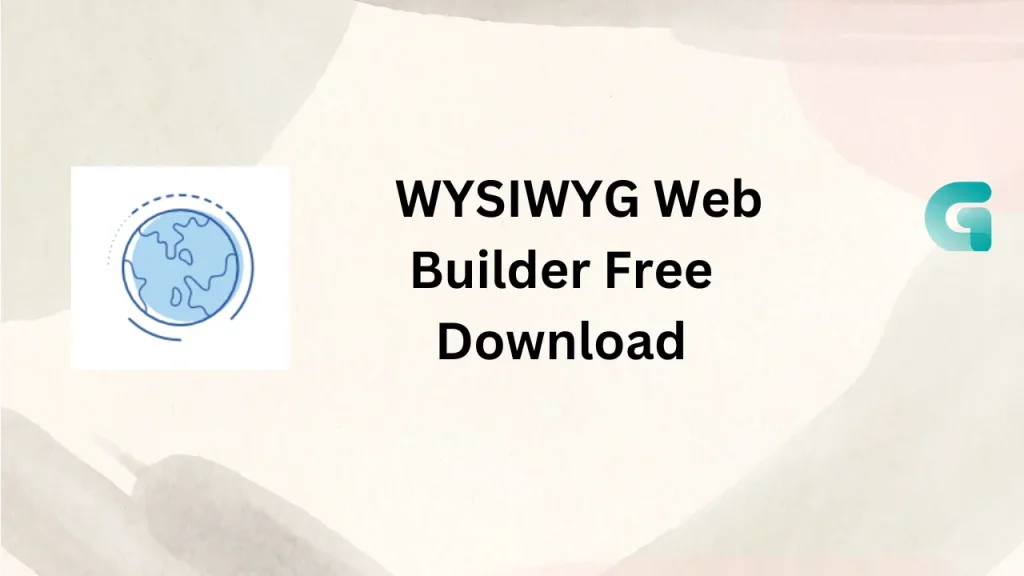 WYSIWYG Web Builder free download 