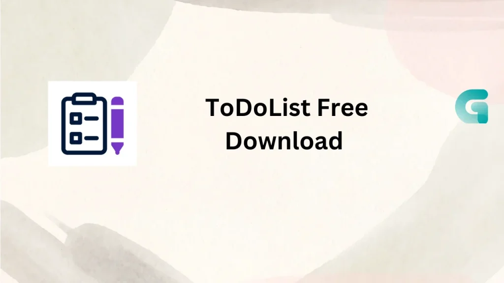 ToDoList free download 