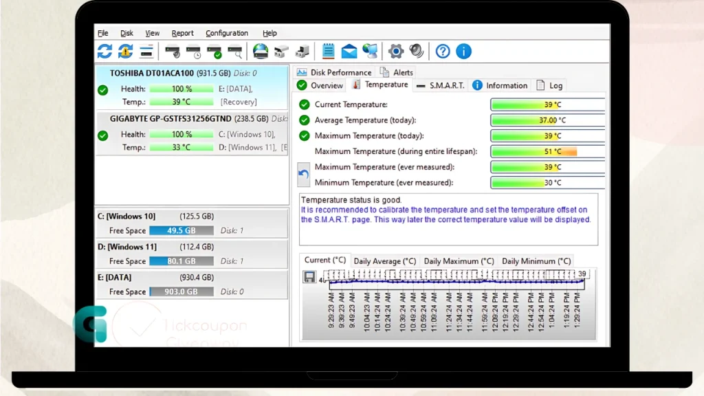 Hard Disk Sentinel Pro free download