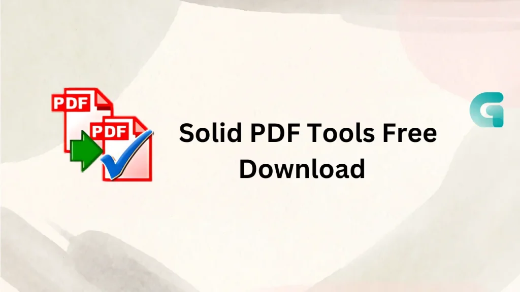 Solid PDF Tools free download