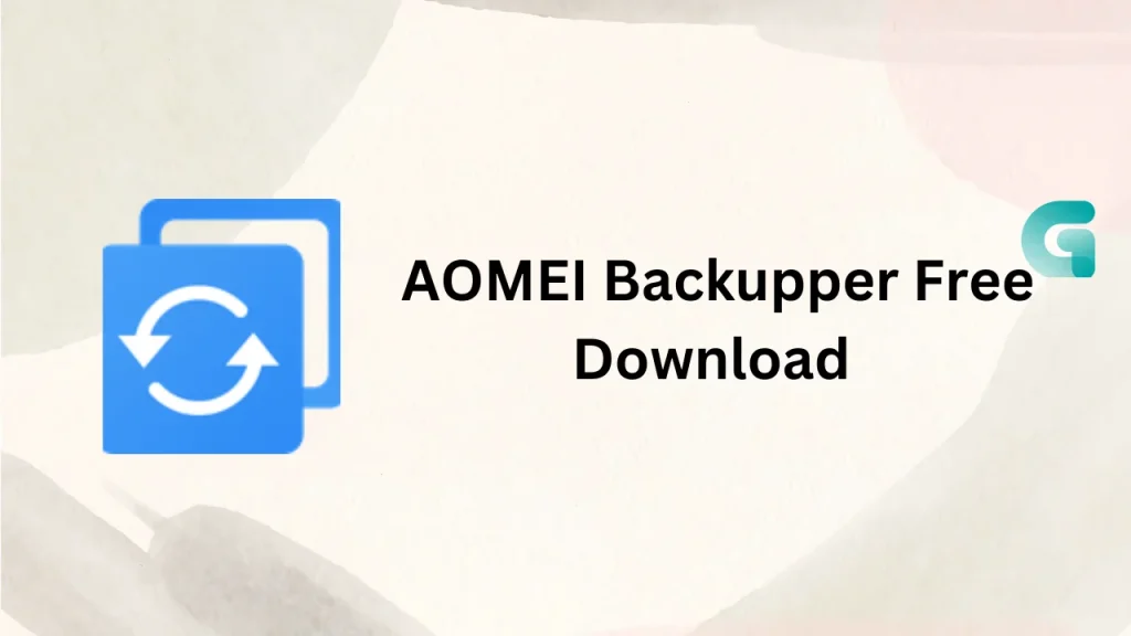 AOMEI Backupper free download